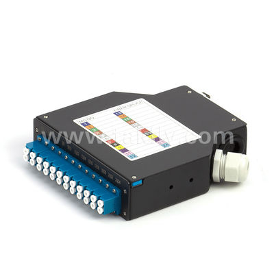 صندوق المحطة DIN الحديد المثبتة الألومنيوم LC/Sc Sx/Dx الألياف البصرية للاتصالات FTTX