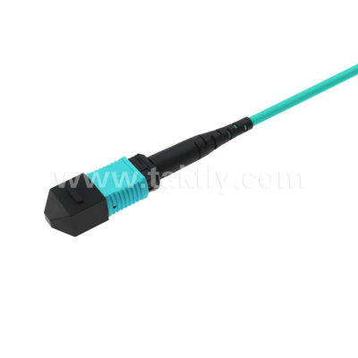 MPO/MTP Patchcord 24-Core Trunk Cable Jumper الألياف الضوئية لمركز البيانات AI FTTX