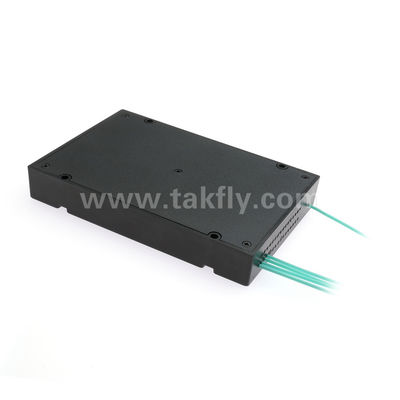MPO/MTP Fanout Cable PLC Splitter 1x4 SM/MM الألياف الضوئية لمركز البيانات FTTX