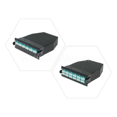MPO/MTP إدارة لوحة التصحيح كاسيت الألياف البصرية لمركز البيانات FTTX Telecom