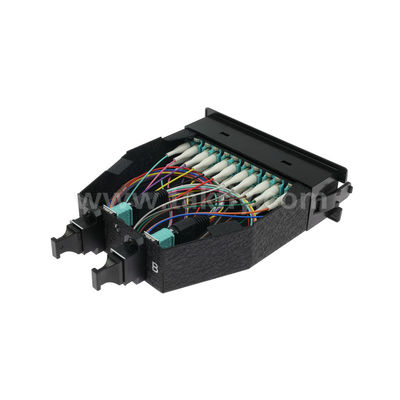 وحدة كاسيت MPO MPO/MTP-LC 12C/24C ألياف بصرية لمركز البيانات FTTX