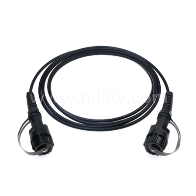 SM/MM MPO Patch Cord MTP Trunk Cable ODVA-MPO/MTP القفز المقاوم للماء لمركز البيانات FTTX