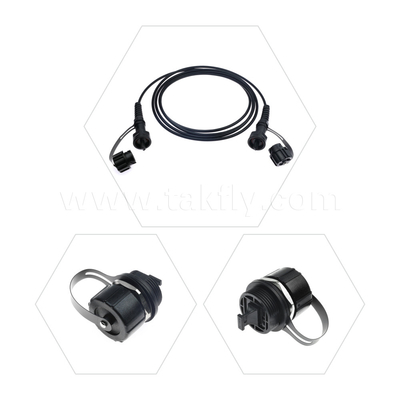 SM/MM MPO Patch Cord MTP Trunk Cable ODVA-MPO/MTP القفز المقاوم للماء لمركز البيانات FTTX