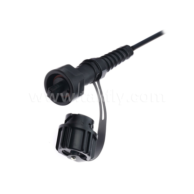SM/MM MPO Patch Cord MTP Trunk Cable ODVA-MPO/MTP القفز المقاوم للماء لمركز البيانات FTTX