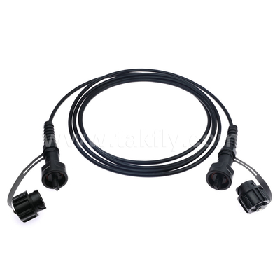 SM/MM MPO Patch Cord MTP Trunk Cable ODVA-MPO/MTP القفز المقاوم للماء لمركز البيانات FTTX