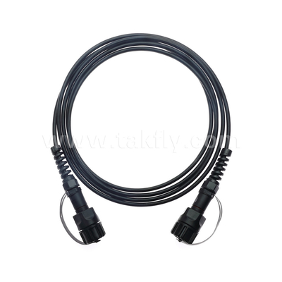 SM/MM MPO Patch Cord MTP Trunk Cable ODVA-MPO/MTP القفز المقاوم للماء لمركز البيانات FTTX