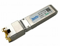 جهاز استقبال نحاس SFP 10Gbs متوافق مع مفتاحات CISCO / HP / Huawei / H3C / Juniper / ZTE