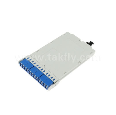 MPO/MTP كاسيتة وحدة متوقعة MPO/MTP-LC 12C الألياف الضوئية لمركز البيانات FTTX