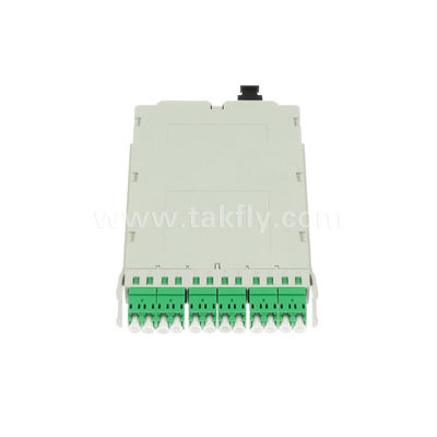 MPO/MTP كاسيتة وحدة متوقعة MPO/MTP-LC 12C الألياف الضوئية لمركز البيانات FTTX