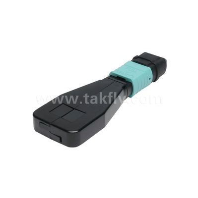 MPO/MTP Loopback Connector SM/MM التجمعات الكابلات الألياف الضوئية لمركز البيانات FTTX