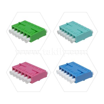 مقرنة كابل محول LC ​​APC/UPC SM/MM بسيط/دوبلكس/رباعي/6 طرق/8 طرق ألياف بصرية لمركز البيانات FTTH