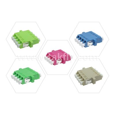 مقرنة كابل محول LC ​​APC/UPC SM/MM بسيط/دوبلكس/رباعي/6 طرق/8 طرق ألياف بصرية لمركز البيانات FTTH