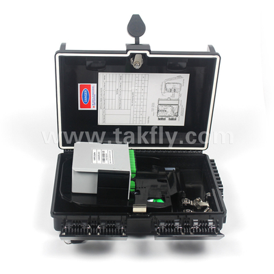 16 منفذ FTTx صندوق نهاية كابلات الألياف FTKS-1805-16E وزن خفيف ضغط جوي 70Kpa-106Kpa