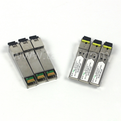 1.25G SFP BIDI Module Transceiver Optical Tx1310/Rx1550nm 40KM SMF DDM LC CISCO JUNIPER HUAWEI متوافق