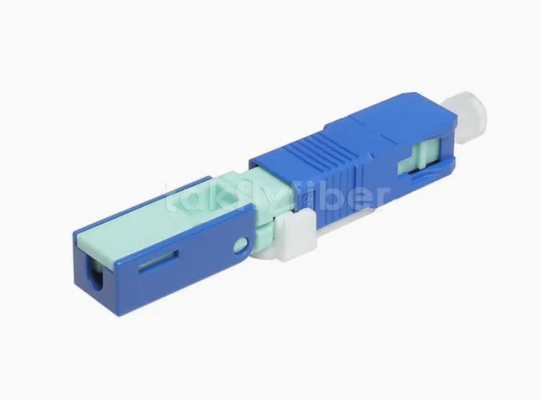 LC Connector Style SC Fast Connector للكابلات الضوئية ذات قطر 0.125mm