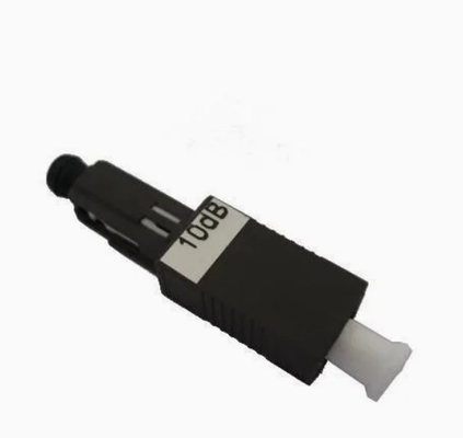 1310/1550nm Mu/PC Fiber Optic Attenuator -30dB النوع الواسع من درجات الحرارة من الذكر إلى الإناث