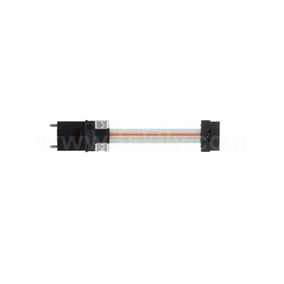 MT-Mini Multicore Fiber Optic Patch Cord مع تصميم مضغوط وخسارة العودة MM/PC 20dB/SM/APC 60dB للشبكات