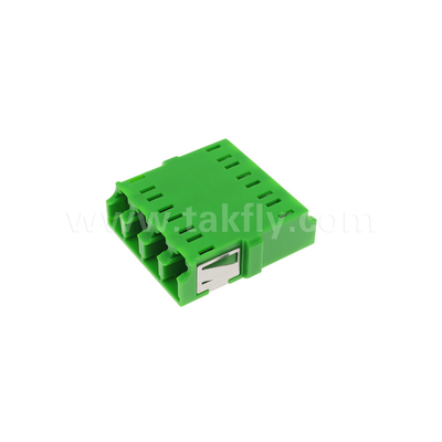 4 منفذ كثافة عالية LC/APC نوع رباعي محول شاشة داخلية وضع واحد OS2 ، أخضر بدون شاشة للشبكة