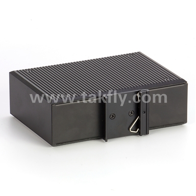 مبدل جيجابت POE صناعي بـ 8 منافذ مع SFP، تثبيت على سكة DIN