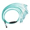 كابل تفريع MPO-LC OM4 بـ 24 نواة لمراكز بيانات 40G QSFP
