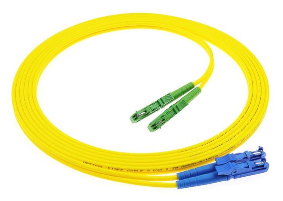 EC-EC Duplex Fiber Optic Patch cord UPC SM PVC/LSZH/TPU