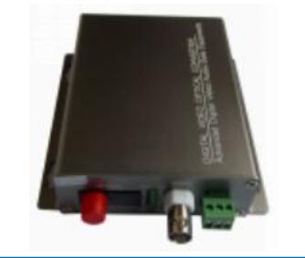 1 قناة فيديو محول بصري رقمي