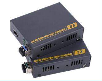4K HDMI 1.4 KVM موسع فيديو الألياف البصرية ثنائي الاتجاه 225 ميجا هرتز لوحدة تحكم جدار الفيديو