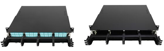 1U 2U 4U لوحة التصحيح كاسيت MPO عالية الكثافة