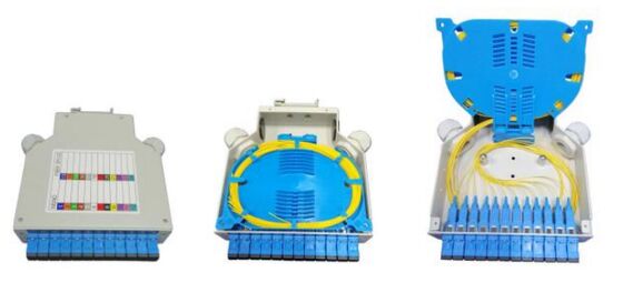 صندوق طرفي من الألياف الضوئية مثبت على سكة DIN DIN-AL