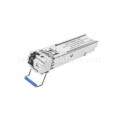 SFP 1.25gbps 20km LC Reach Tx1310nm/Rx1550nm جهاز إرسال بصري ثنائي الاتجاه لمركز البيانات FTTX