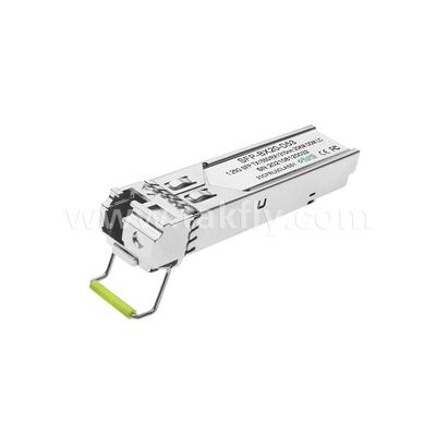 SFP 1.25gbps 20km LC Reach Tx1310nm/Rx1550nm جهاز إرسال بصري ثنائي الاتجاه لمركز البيانات FTTX