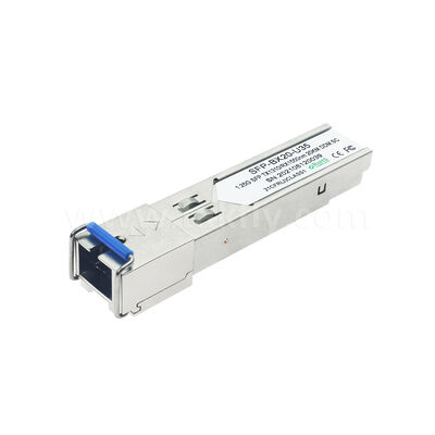 SFP 1.25Gbps 20KM SC وحدة المرسل البصري ثنائي الاتجاه لمركز البيانات AI FTTX