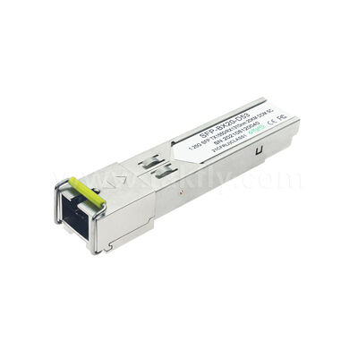 SFP 1.25Gbps 20KM SC وحدة المرسل البصري ثنائي الاتجاه لمركز البيانات AI FTTX