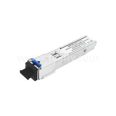 وحدة SFP Transceiver Optical GPON OLT Class C++ لمركز البيانات FTTH FTTX