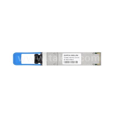 QSFP28 100Gbps LR4 10Km وحدة المرسل البصري لمركز البيانات AI FTTX