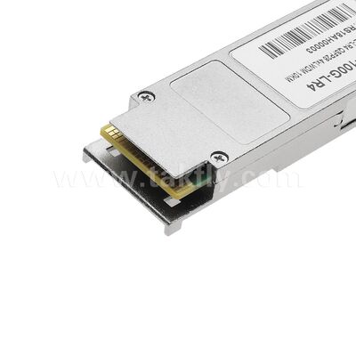 QSFP28 100Gbps LR4 10Km وحدة المرسل البصري لمركز البيانات AI FTTX
