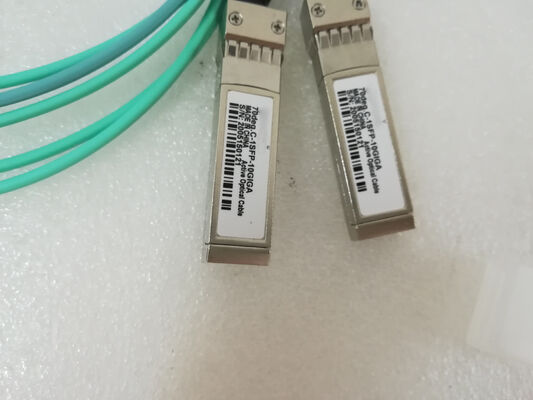 كابلات بصرية نشطة من الألياف AOC 40G QSFP+ 2x10 SFP+ لمركز البيانات
