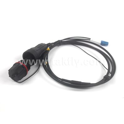 كابل توصيل ألياف بصرية مقاوم للماء ومتين للاتصال في البيئات القاسية