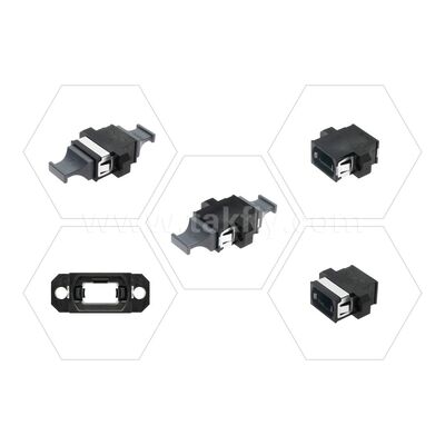 MPO MTP مكيّف الألياف الضوئية عالية الجودة لمركز البيانات FTTX Telecom