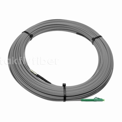 2.0*5.2mm Pullable Bullet SCAPC to SC/APC FTTH Drop Cable Fiber Optic Patchcord SM G657A2