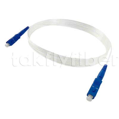 CPR Eca معتمد SC SM G657A 2.0 * 3.0 مم ألياف بصرية غير مرئية لـ FTTH وFTTR