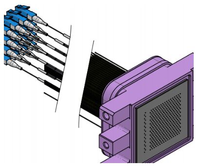 OCS Optical Switch 2D FA Product SM Low IL 0.3dB High Performance
