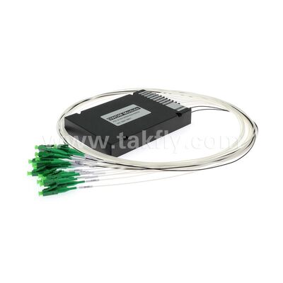 وحدة DWDM للألياف الضوئية 8+1 قناة MUX+DEMUX ABS لمراكز البيانات والاتصالات وشبكات الجيل الخامس