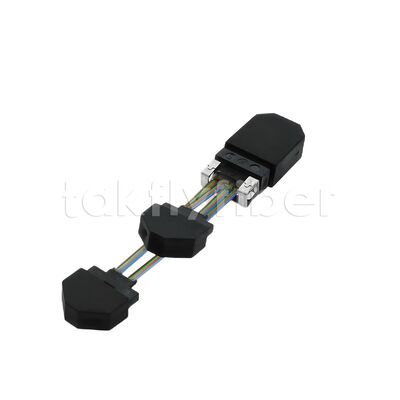 كابل توصيل MT-2 Mini MT بخسارة إدخال منخفضة وتفاوت دقيق في الطول لوحدات QSFP