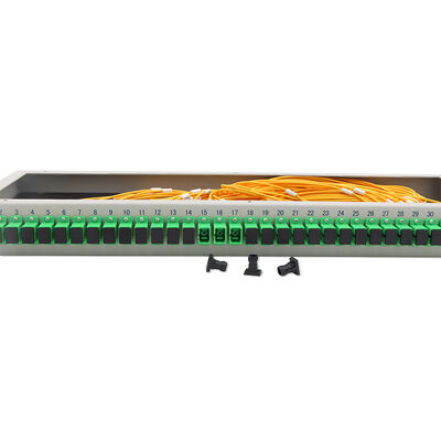 مضاعف/مزيل مضاعفة WDM من 2 إلى 40 قناة بموصلات مخصصة وطول ألياف مخصص للشبكات الاتصالات ونقل البيانات