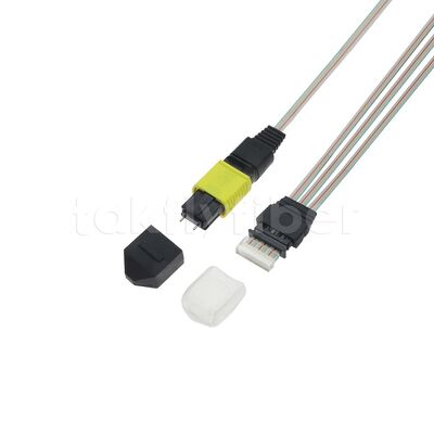3x12F MTP - 36CH Fiber Array FA Assembly بمعدل نقل عالي واستهلاك منخفض وثبات وموثوقية عالية