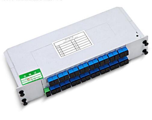 مقسم PLC للألياف الضوئية LGX أحادي النمط G657A SC APC/UPC لمراكز البيانات والاتصالات السلكية واللاسلكية FTTx