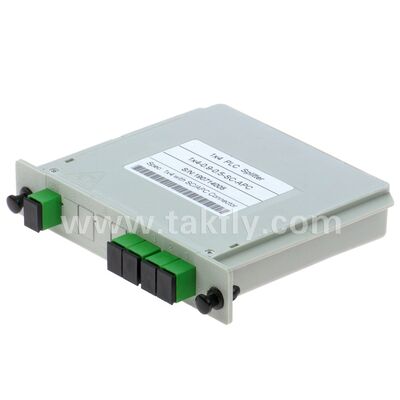 مقسم PLC للألياف الضوئية LGX أحادي النمط G657A SC APC/UPC لمراكز البيانات والاتصالات السلكية واللاسلكية FTTx