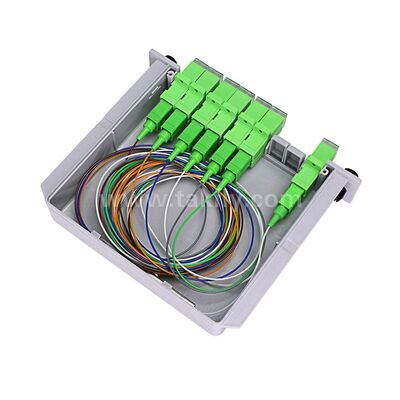 مقسم PLC للألياف الضوئية LGX أحادي النمط G657A SC APC/UPC لمراكز البيانات والاتصالات السلكية واللاسلكية FTTx