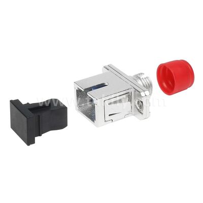 Fiber Optic Coupler FC-SC Simplex Metal Hybrid Adapter Female/Female for Data Center Telecom FTTX